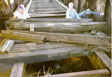 rotten bridge